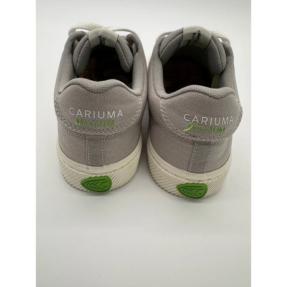 Cariuma Naioca‎ Mens 6.5 Women's 8 Canvas Low Top Skate Sneakers 601703G34W080